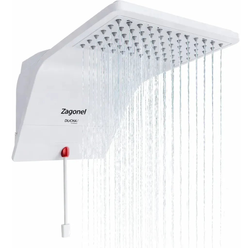Ducha Zagonel Eletrônica Ducali Branca 7500W - 3101