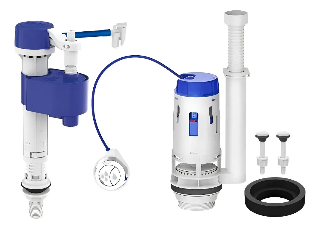 Kit Caixa Descarga Completo Censi Master Dual Flush Entrada Inteligente - 2574