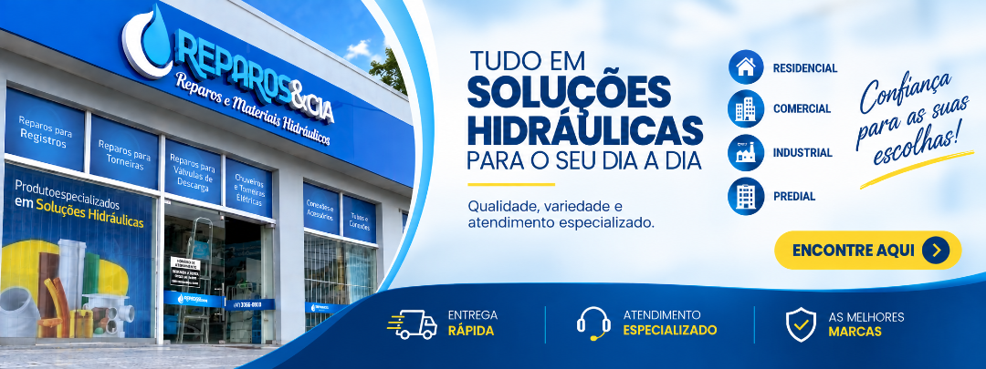 Bem-vindo a Loja Reparos & Cia